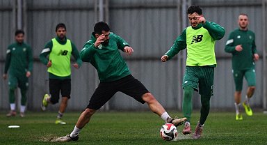 Bursaspor, Adanaspor maçı hazırlıklarını sürdürdü