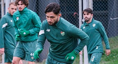 Bursaspor, Yeni Mersin İdman Yurdu maçı hazırlıklarını tamamladı