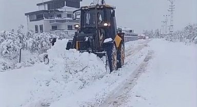 Büyükşehir, karla mücadele için tüm ilçelerde eş zamanlı sahada