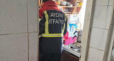 Çamaşır makinesinden çıkan yangın panikletti