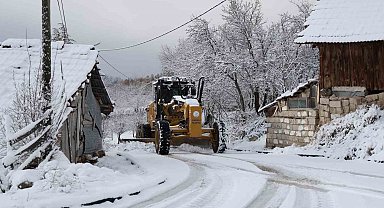 Çameli Belediyesi karla mücadele için teyakkuzda