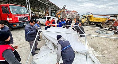 Çameli Belediyesi Yerel Destek Ekibine AFAD'dan çadır kurma eğitimi verildi