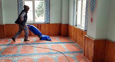 Çameli'de camiler Ramazan ayına hazırlanıyor