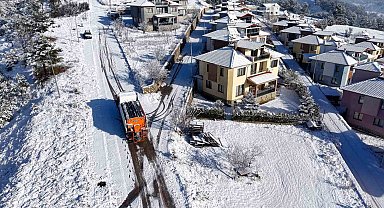 Çameli'de kış şartlarına karşı tam güç mücadele