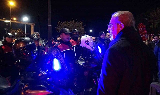 Çanakkale Valisi Toraman, yılbaşında görev başındaki personeli ziyaret etti