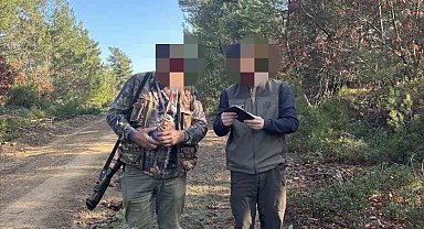Çanakkale'de belgesiz avcılık yapan 2 kişiye 14 bin 294 TL ceza kesildi