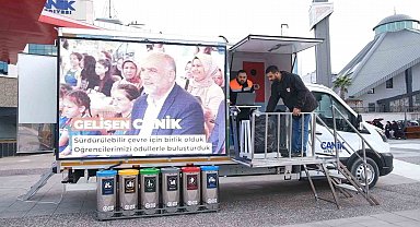 Canik'te atıklar dönüşüyor aile bütçesine katkı sağlıyor