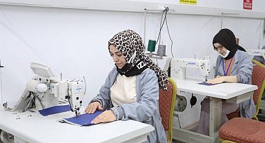 Canik'te hanım konaklarında 12 bin 132 kadına mesleki eğitim