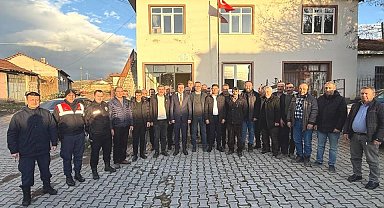 Çavdarhisar Kaymakamı Murat Ak muhtarlarla bir araya geldi