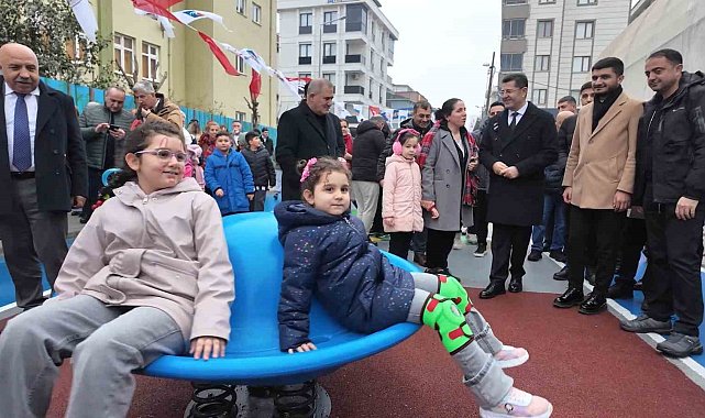 Çekmeköy'de "Susam Sokağı" hizmete açıldı