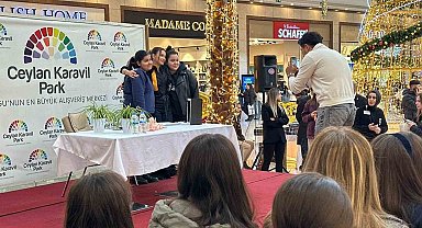 Ceylan Karavil Park AVM'de Beyza Alkoç imza günü yoğun ilgi gördü