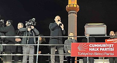 CHP Genel Başkanı Özel, Bağcılar'daki mitingde konuştu