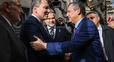 CHP Genel Başkanı Özel'den Yeniden Refah Partisi Genel Başkanı Erbakan'a ziyaret