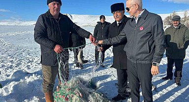Çıldır'da ağ çekme etkinliği