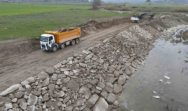 Çine Sulaması inşaatında çalışmalar sürüyor