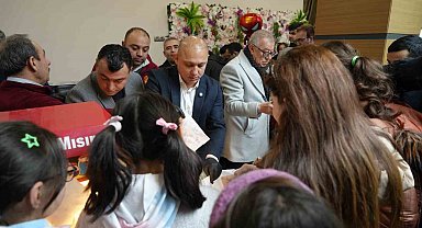 Çocuklar için ücretsiz şenlik düzenlendi, aileler akın etti