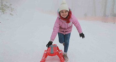 Çocuklar karne sevincini kızak şenliğinde yaşayacak