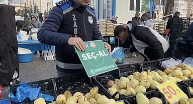Çorum'da semt pazarlarında "seç-al" dönemi başladı