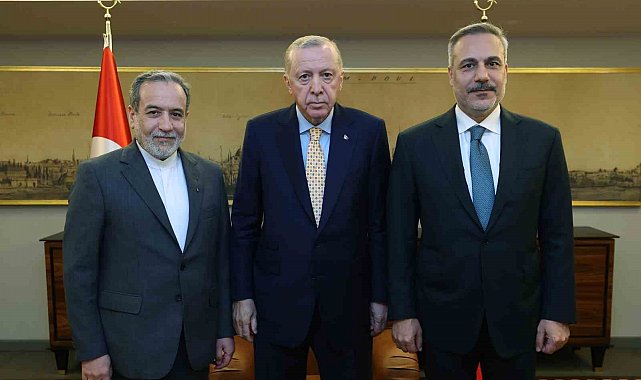 Cumhurbaşkanı Erdoğan, İran Dışişleri Bakanı Arakçi'yi kabul etti