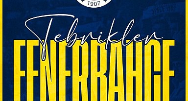 Cumhurbaşkanı Erdoğan'dan Süper Kupa'yı kazanan Fenerbahçe'ye tebrik