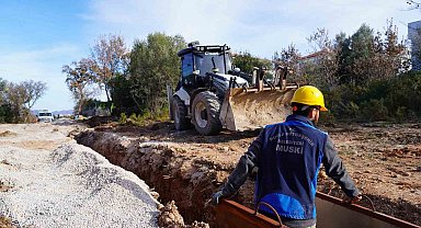 Datça İskele Mahallesi Çomarlık'ta kanalizasyon sorunu sona eriyor