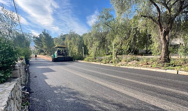 Datça'nın ulaşım altyapısı büyükşehir yatırımlarıyla güçleniyor