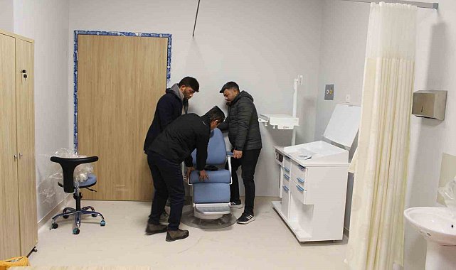 Denizli Acil Durum Hastanesinde son hazırlıklar tamamlanıyor