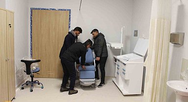 Denizli Acil Durum Hastanesinde son hazırlıklar tamamlanıyor