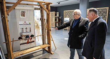 Denizli İl Kültür ve Turizm Müdürü Özel, Çameli Belediye Başkanı Arslan'ı ziyaret etti