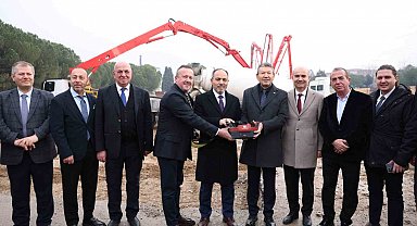 Denizli OSB Teknopark inşaat alanında inceleme yapıldı