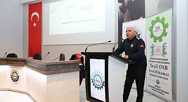 Denizli OSB'de Sivil Savunma ve Afet Eğitimleri düzenlendi