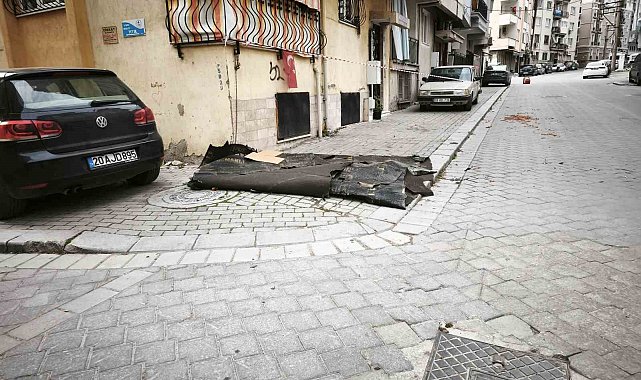 Denizli'de şiddetli rüzgar hayatı olumsuz etkiledi: çatılar uçtu, insanlar yürüyemedi