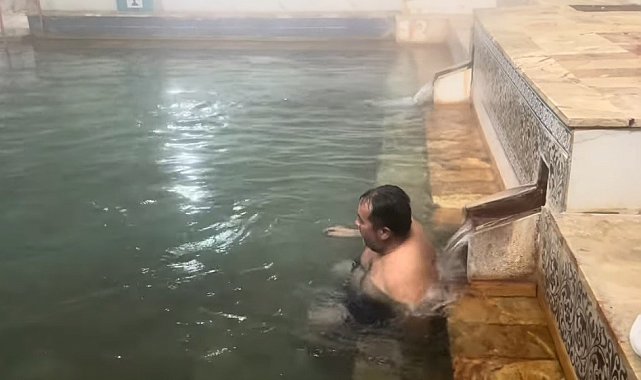 Dereli Kaplıcaları, kükürtlü suyuyla şifa dağıtmaya devam ediyor