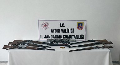 Didim'de ruhsatsız silah operasyonu