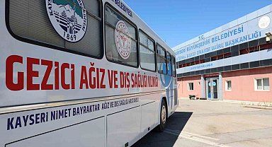 Diş sağlığında lider Kayseri'de büyükşehir ile onlarca kırsal mahalleye diş sağlığı desteği