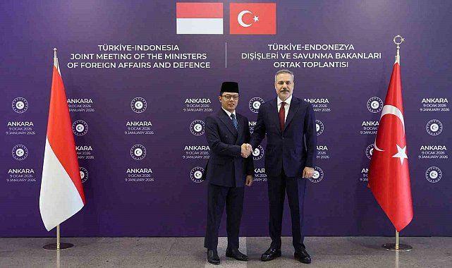 Dışişleri Bakanı Fidan, Endonezyalı mevkidaşı Sugiono ile görüştü