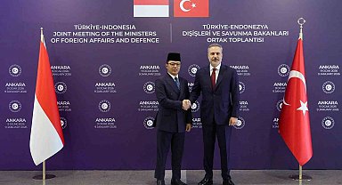 Dışişleri Bakanı Fidan, Endonezyalı mevkidaşı Sugiono ile görüştü