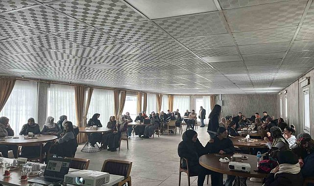 Diyadin'de bağımlılıkla mücadele semineri gerçekleştirildi