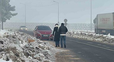 Diyarbakır güne sis ile uyandı