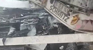 Diyarbakır'da buz tutan yolda zincirleme kaza: 3 yaralı