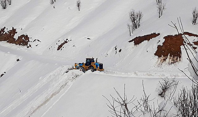 Diyarbakır'da kapanan yollar günler süren çalışmalar sonucu açıldı