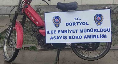 Dörtyol'da motosiklet hırsızlığı: 1 kişi tutuklandı
