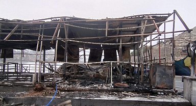 Duba restoranda ikinci yangın