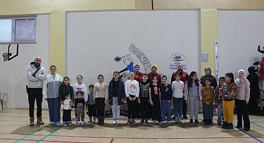 Duvarlar rengarenk oldu