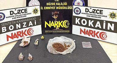 Düzce'de uyuşturucu operasyonu: 3 şüpheli adliyeye sevk edildi