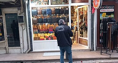 Edirne'de şüpheli rahat tavırlarıyla 3 iş yerini soydu