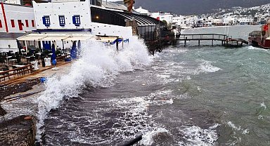Ege Denizi'nde fırtına bekleniyor