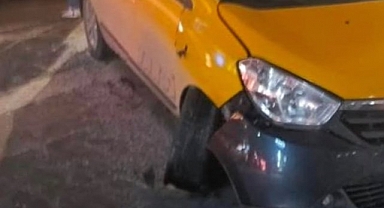 Elazığ’da alkollü şahıs çaldığı araçla kaza yaptı