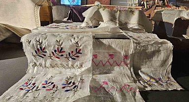 Elazığ Kent Müzesi'deki el işi ürünler geçmişe ışık tutuyor