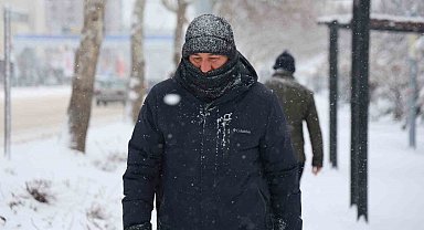 Elazığ'da kar yağışı etkisini sürdürüyor